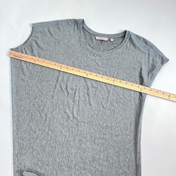 ATHLETA SUNLOVER HILO ASYMMETRICAL TUNIC DRESS HEATHER GRAY SIZE SMALL - Picture 10 of 10